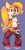 Size: 535x1060 | Tagged: safe, artist:wamudraws, miles "tails" prower, coco bandicoot, fusion, fusion:coco, fusion:tails, gender swap, solo, wrench
