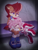Size: 668x880 | Tagged: safe, artist:metalpandora, amy rose, sally acorn, comforting, crying, duo, frown, holding them, sad, tears, tears of sadness