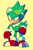 Size: 1070x1632 | Tagged: safe, artist:gogglecannon, jet the hawk, classic style, solo