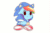 Size: 1957x1303 | Tagged: safe, artist:evehly, animated, crossover, cute, gif, kigurumi, my little pony, rainbow dash