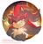 Size: 1255x1280 | Tagged: safe, artist:saberghatz, shadow the hedgehog, hedgehog, looking at viewer, male, one fang, solo
