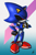 Size: 577x865 | Tagged: safe, artist:tyler mcgrath, metal sonic, robot, solo
