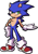 Size: 1322x1897 | Tagged: safe, artist:thundderart, sonic the hedgehog, chest fluff, redesign, solo