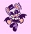 Size: 1800x2000 | Tagged: safe, artist:gooomys, rouge the bat, goth outfit, heart eyes, one fang