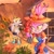 Size: 2048x2048 | Tagged: safe, artist:misnova3, blaze the cat, silver the hedgehog, duo, gardening, sunflower
