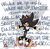 Size: 1282x1247 | Tagged: safe, artist:evan stanley, shadow the hedgehog, bring me to life (evanescence), solo, song lyrics