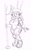 Size: 1280x2053 | Tagged: suggestive, artist:omegasunburst, bunnie rabbot, looking offscreen, pencilwork, stripper pole