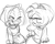 Size: 720x578 | Tagged: safe, amy rose, tekno the canary, looking at each other, teknamy