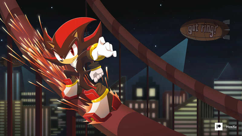 Sonic The Hedgeblog on X: Concept artwork of Shadow The Hedgehog, from 'Sonic  Adventure 2'.  / X