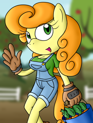 Size: 1200x1600 | Tagged: safe, artist:terrichance, barely sonic related, carrot top, crossover, mobianified, my little pony, pony