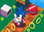 Size: 442x316 | Tagged: safe, artist:tobiasleviarts, sonic the hedgehog, sonic 3d blast, monitor, pixel art, ring, river, solo, sunflower
