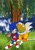 Size: 1000x1409 | Tagged: safe, artist:cualquierpersona, miles "tails" prower, sonic the hedgehog, fox, hedgehog, bandana, belt, blushing, bodysuit, book, chili dog, clouds, cute, eyes closed, gloves, goggles, grass, hair over one eye, happy, heart, leaning, lesbian, peach fur, shipping, shirt, shorts, sleeping, smile, socks, sonic boom (tv), sonic x tails, tree, under a tree, white fur, white tipped shoes, white tipped tail, yellow fur, zzz