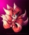 Size: 1648x1940 | Tagged: safe, artist:hydrogothic, miles "tails" prower, arms folded, cute, fluffy, gloves, gradient background, kitsune, large ears, looking offscreen, nine tails, red shoes, redesign, smile, sneakers, socks, solo, tailabetes, white gloves, white socks, white tipped shoes, white tipped tail, yellow fur