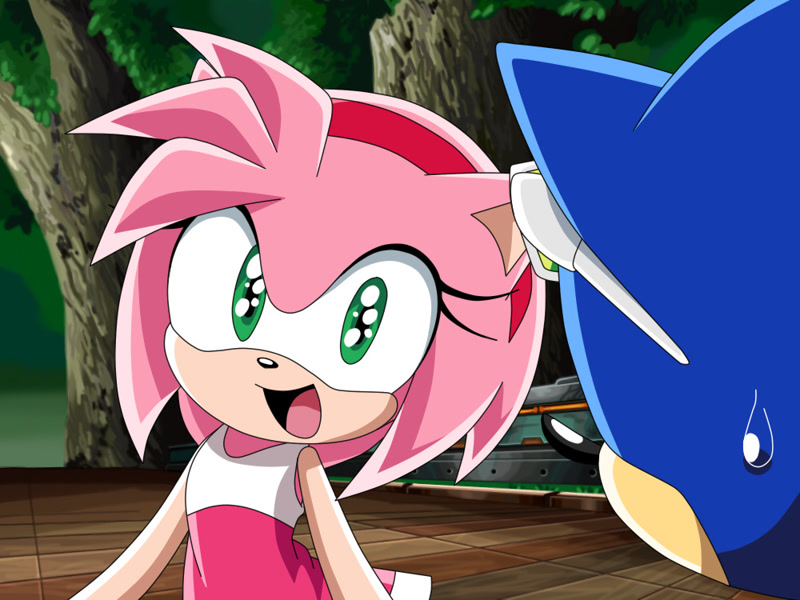 amy rose sonic x dress