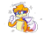 Size: 1280x1006 | Tagged: safe, artist:rhyssskrispies, oc, oc:treasures the hedgefox, hybrid, blue fur, fankid, hair over one eye, hedgefox, magical gay spawn, parent:sonic, parent:tails, parents:sontails, peach fur, simple background, transparent background, turquoise eyes, two tails, yellow fur