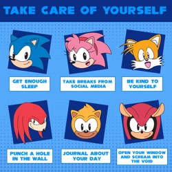 Size: 1440x1440 | Tagged: safe, sonic twitter, amy rose, knuckles the echidna, mighty the armadillo, miles "tails" prower, ray the flying squirrel, sonic the hedgehog