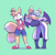 Size: 2000x2000 | Tagged: safe, artist:mythabyss, miles "tails" prower, rouge the bat, brand new animal, busty rouge, cosplay, lab coat, marie itami, michiru kagemori