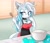Size: 2000x1717 | Tagged: safe, artist:ciaradoesart, oc, oc:cryo the arctic fox, arctic fox, cooking, female, rouge's heart top, solo