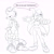 Size: 2449x2449 | Tagged: safe, artist:kojiro-brushard, blaze the cat, wave the swallow, dialogue, duo, fist, hand on hip, head tilt, looking at them, looking down, looking offscreen, partially roboticized, shrugging, simple background, speech bubble, white background