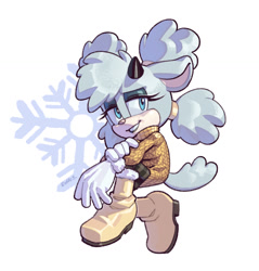 Size: 1118x1169 | Tagged: safe, artist:evan stanley, lanolin the sheep, winter outfit