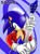 Size: 500x672 | Tagged: safe, artist:may shing, sonic the hedgehog, guitar, solo