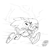 Size: 1200x1157 | Tagged: safe, artist:finimun, nicole the handheld, sally acorn, sonic the hedgehog, chipmunk, hedgehog, squirrel, 2018, carrying them, duo, running, singing