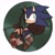 Size: 2000x2000 | Tagged: safe, artist:gloomy bloomy, sonic the hedgehog, arrow, bow (weapon), looking back