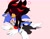 Size: 2048x1601 | Tagged: suggestive, artist:3511vo, shadow the hedgehog, sonic the hedgehog, gay, laughing, licking, pinning them, shadow x sonic, shipping