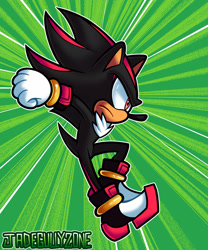 Size: 1280x1536 | Tagged: safe, artist:jadegullyzone, shadow the hedgehog, leaping