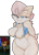 Size: 850x1170 | Tagged: suggestive, artist:dashinthedark, sally acorn, busty sally, pencilwork, redraw, reference inset, sally's vest and boots, smug