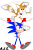 Size: 1221x1864 | Tagged: safe, artist:aldrinerowdyruff, miles "tails" prower, sonic the hedgehog, flying, signature, transparent background
