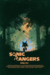 Size: 864x1296 | Tagged: safe, artist:dredgeth, sonic the hedgehog, sonic frontiers, forest, running, solo