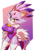 Size: 1433x1990 | Tagged: suggestive, artist:solratic, blaze the cat, cat, blaze's tailcoat, blushing, busty blaze, female, frown, gradient background, hands on hips, head tilt, looking at viewer, outline, solo