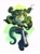 Size: 1897x2543 | Tagged: safe, artist:evan stanley, oc, oc:egg boss sofia, female, glasses, gorgon, hair snakes, looking at viewer, solo