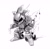 Size: 1489x1458 | Tagged: safe, artist:angryangryd, robo sonic, 30 days sonic, charging, greyscale, monochrome