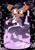 Size: 1240x1754 | Tagged: safe, artist:honey_bits, nicole the hololynx, 30 days sonic, female, hololynx, solo