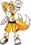 Size: 3000x4382 | Tagged: safe, artist:r-legend, miles "tails" prower, human, bandana, fox ears, fox tail, goggles, hair over one eye, humanized, modern style, modern tails, simple background, transparent background, two tails