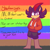Size: 499x499 | Tagged: dead source, safe, artist:rotshop, shadow the hedgehog, hedgehog, abstract background, dialogue, english text, gay, gay pride, gay shadow, hands in pocket, hoodie, looking at viewer, male, mlm pride, positivity, pride, pride flag background, shorts, solo, standing
