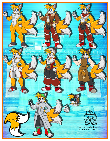 tails the werefox transformation