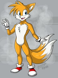 Size: 952x1280 | Tagged: safe, artist:ratchetjak, miles "tails" prower, solo