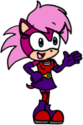 Size: 963x1453 | Tagged: safe, artist:captainquack64, sonia the hedgehog, solo