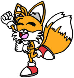 Size: 1280x1343 | Tagged: safe, artist:captainquack64, miles "tails" prower, solo