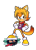 Size: 1200x1659 | Tagged: safe, artist:sarkenthehedgehog, oc:rayman the fennec, fox, fennec, hands on hips, hoodie, hoodlum, mobianified, modern style, nike mouth, rayman, simple background, smile, solo, standing on something, tongue out, transparent background, uekawa style