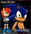 Size: 900x970 | Tagged: safe, artist:silveralchemist09, sally acorn, sonic the hedgehog, chipmunk, hedgehog, fanfic:forget the past, duo, fanfiction art, frown, gradient background, hair over one eye, modern style, mouth open, sally's vest and boots, story in description, watermark