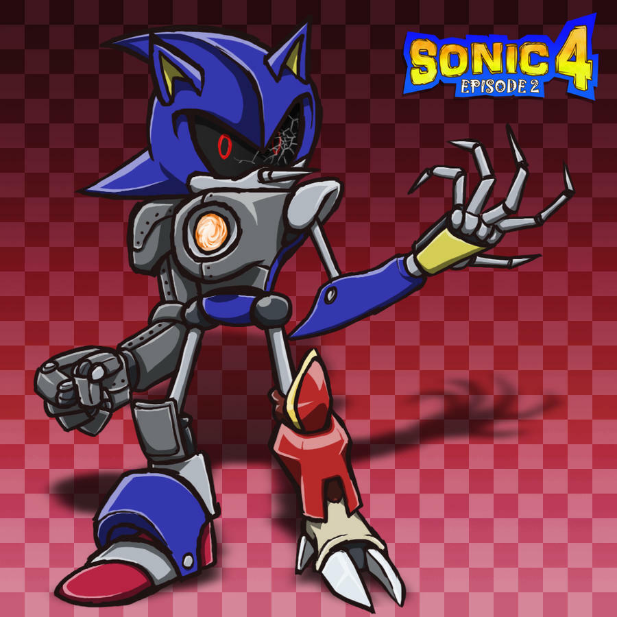 Mecha Sonic rendering test by BlumumuSR on Newgrounds