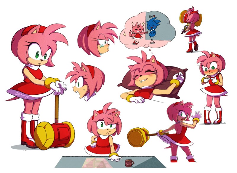 Piko🍓 on X: MOVIE SONAMY!!! #SONIC #SonicTheHedegehog #AmyRose #sonamy   / X