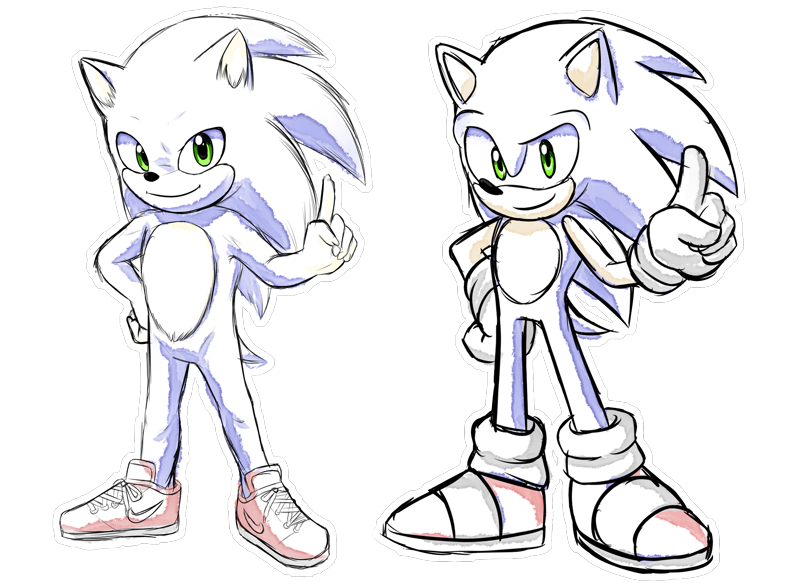 sonic the hedgehog, shadow the hedgehog, and silver the hedgehog (sonic)  drawn by olivashko