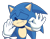 Size: 1280x1005 | Tagged: safe, artist:k3llywolfarts, sonic the hedgehog, hedgehog, eyes closed, frown, just right, meme, simple background, solo, standing, transparent background