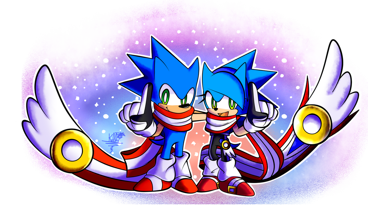 243075 - safe, artist:fishkoi04, metal sonic (sonic), human