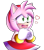 Size: 800x900 | Tagged: safe, artist:k3llywolfarts, amy rose, hedgehog, blushing, clenched fists, hands together, hearts, looking offscreen, mouth open, simple background, solo, transparent background